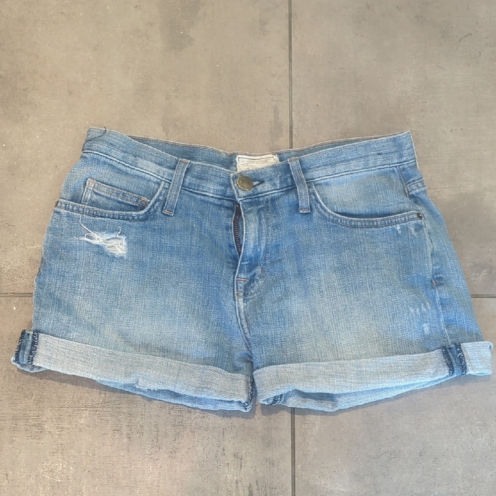 Current/Elliott Jean Shorts Size 26. The Boyfriend Roll Short In Alabama Destroy